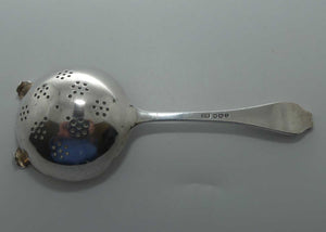 Sterling Silver tea strainer | Sheffield 1960 | Emile Viner | 54.65g