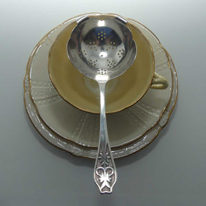 Sterling Silver tea strainer | Sheffield 1960 | Emile Viner | 54.65g