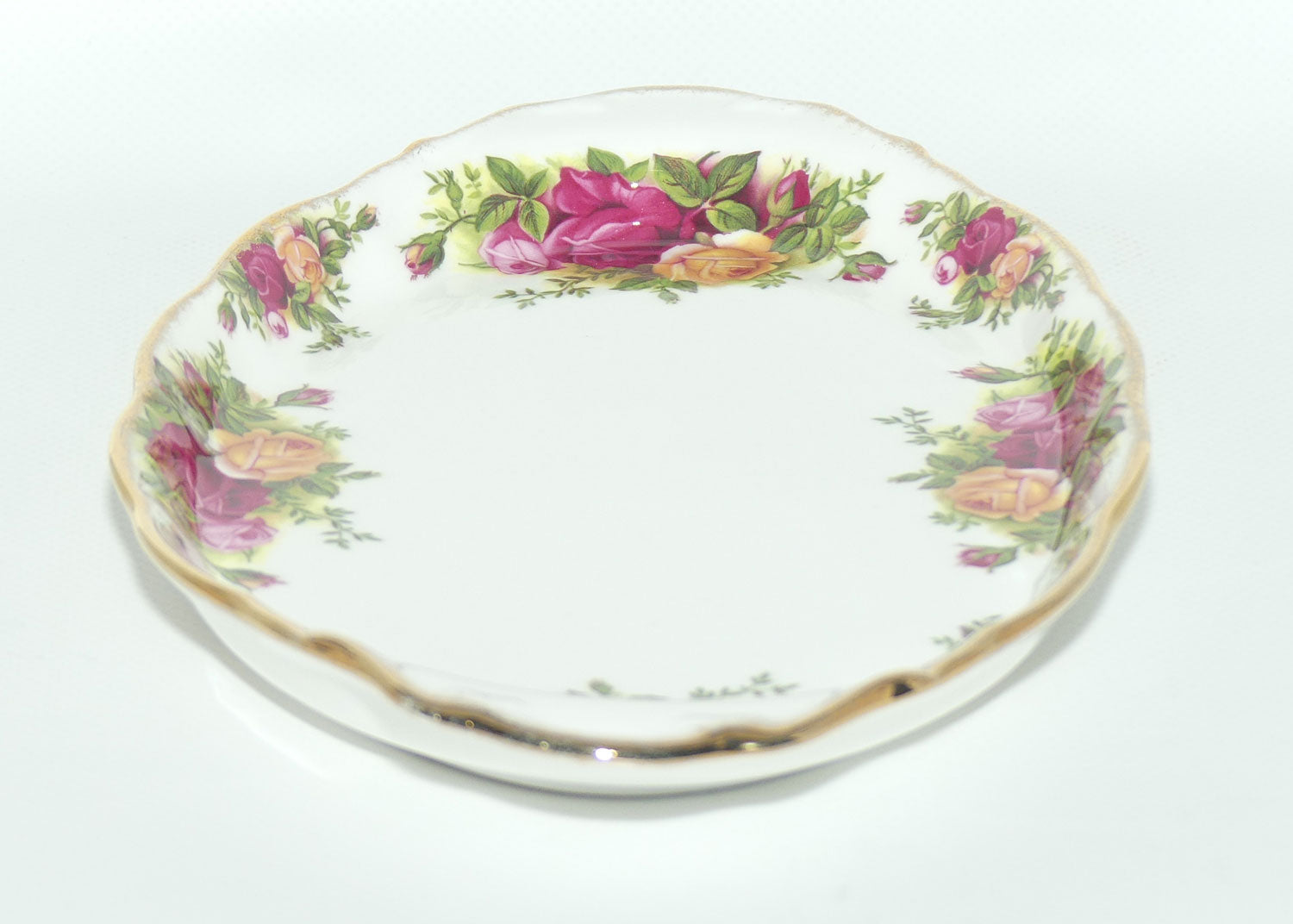 Royal Albert Bone China England Old Country Roses Milk and Sugar on Tray | Tea Size | © 1962 Royal Albert Ltd backstamp | #2