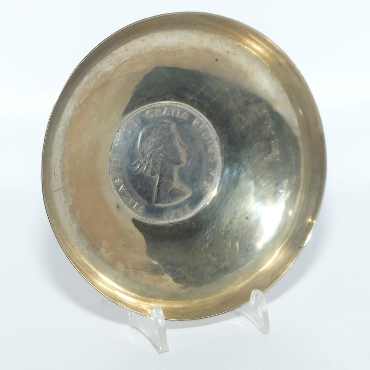 1965 Winston Churchill Commemorative Crown set in Silver Plated surround