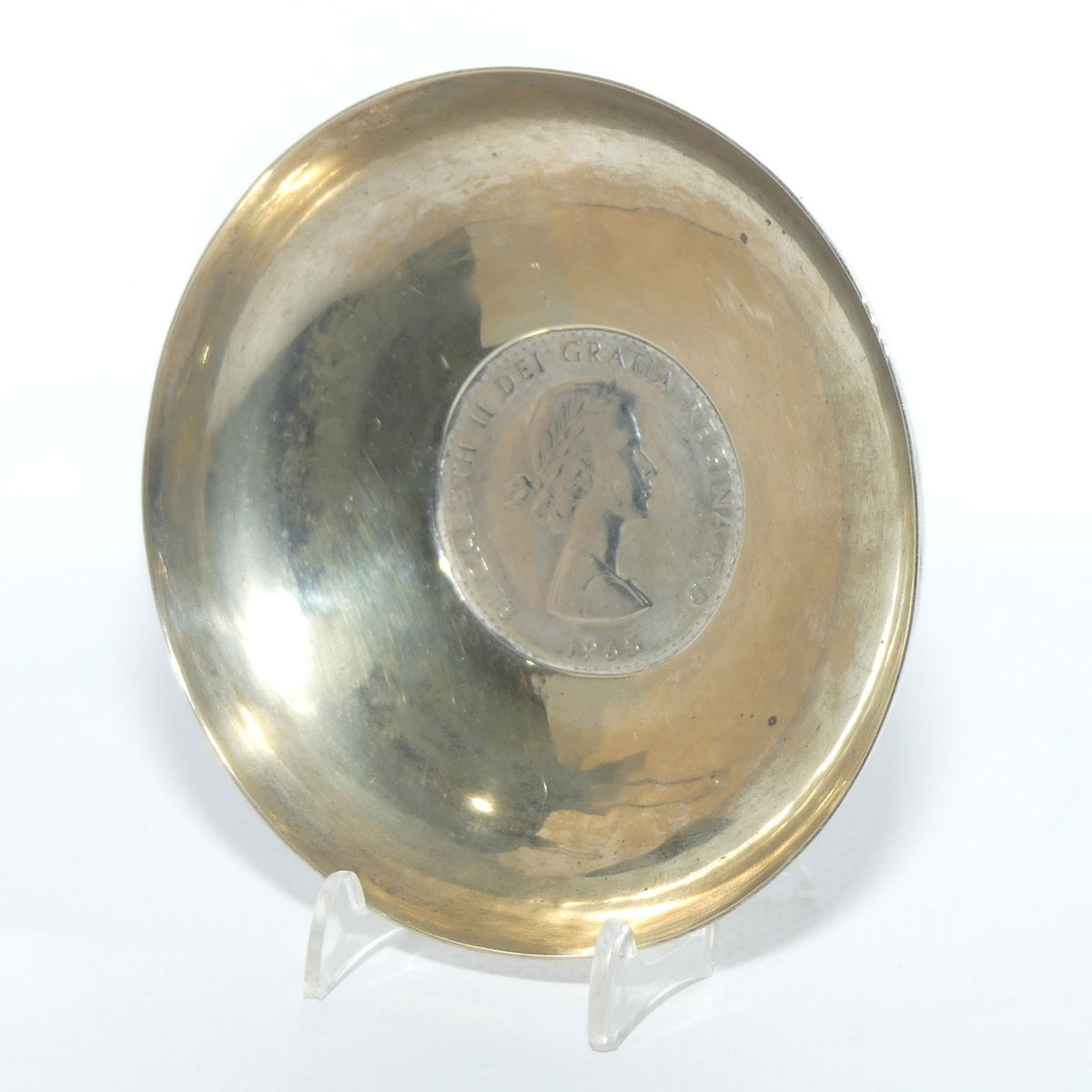 1965 Winston Churchill Commemorative Crown set in Silver Plated surround