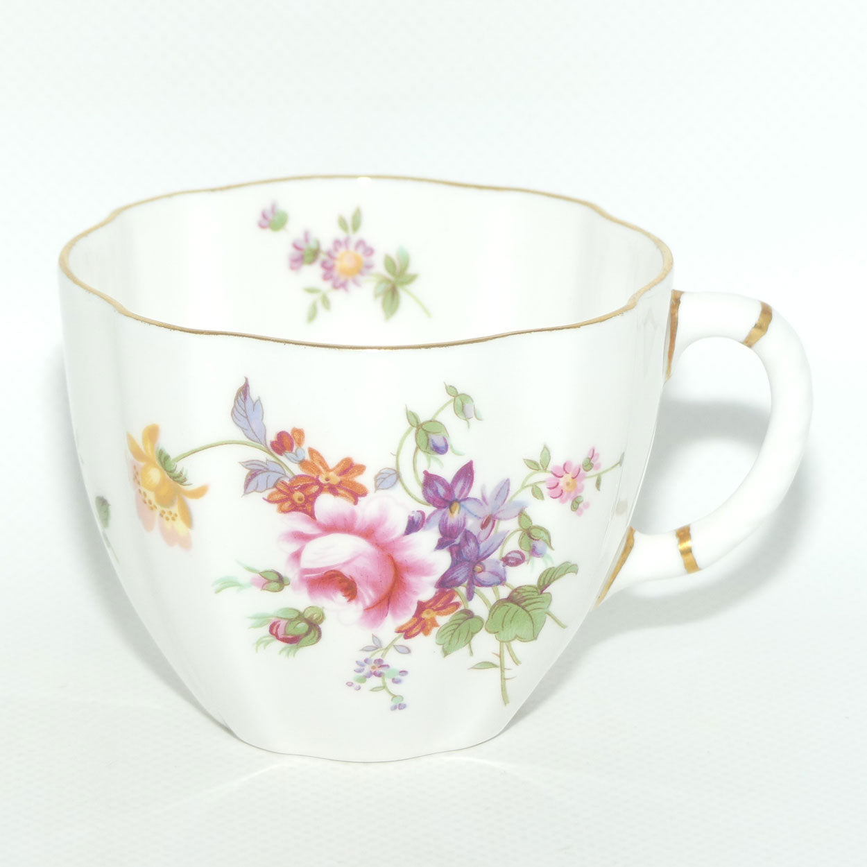 Royal Crown Derby Derby Posies tea duo | c.1965