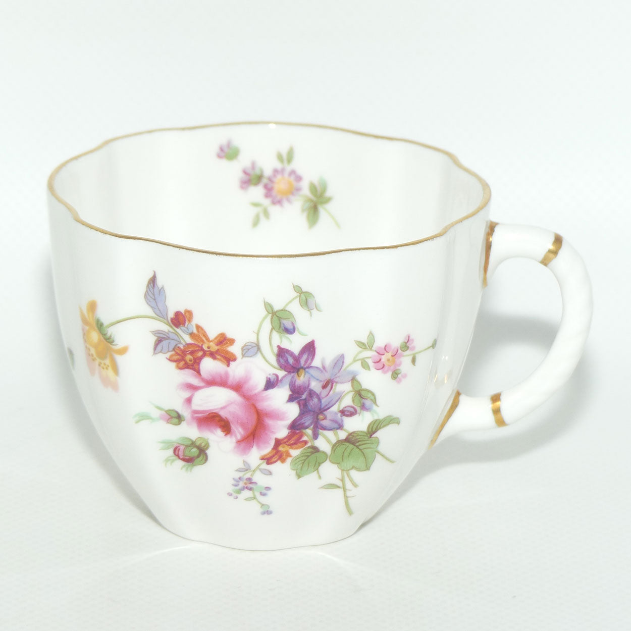 Royal Crown Derby Derby Posies tea duo | c.1965