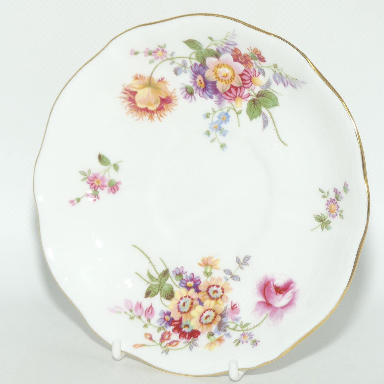 Royal Crown Derby Derby Posies tea duo | c.1965