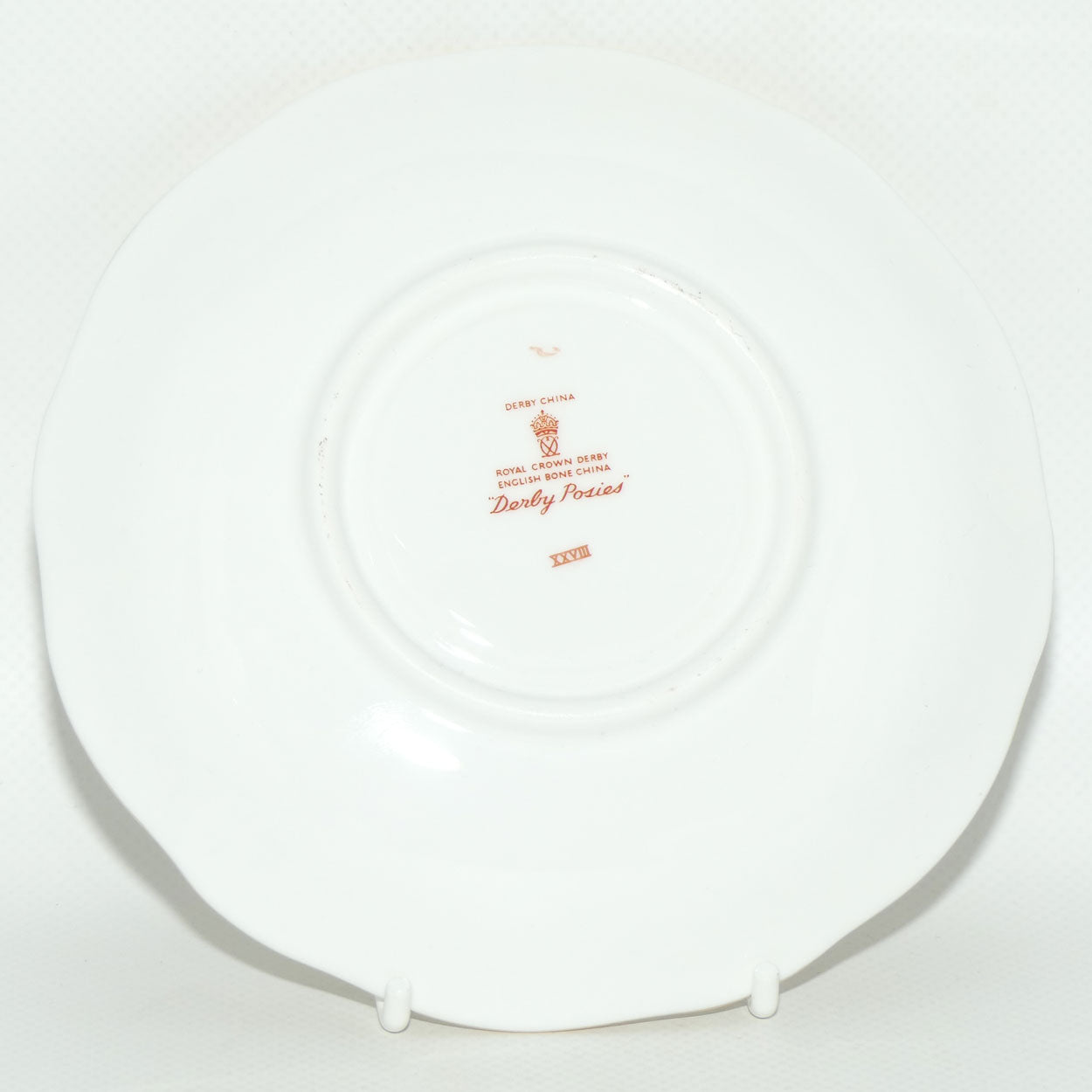 Royal Crown Derby Derby Posies tea duo | c.1965