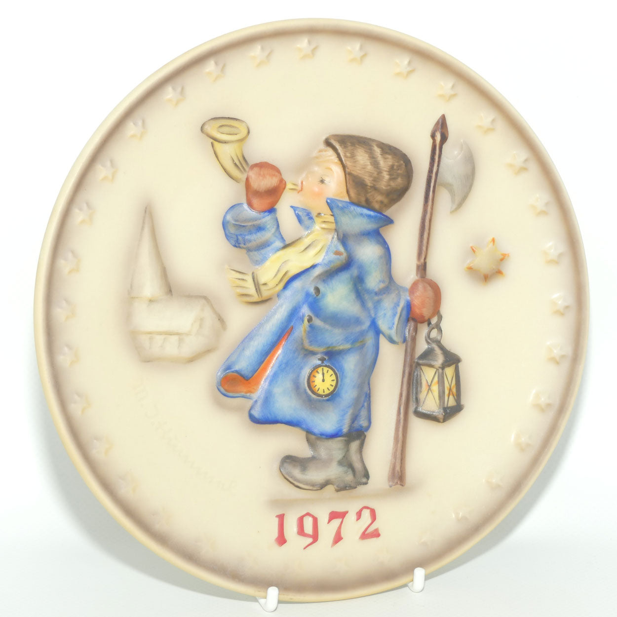 HUM0265 MI Hummel Annual Plate 1972 | Hear Ye, Hear Ye