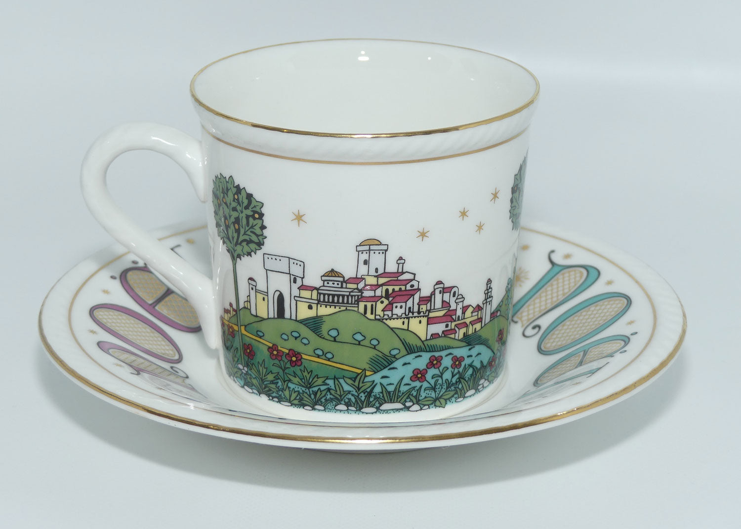 Royal Doulton Noel | Christmas duo | 1981 The Journey to Bethlehem