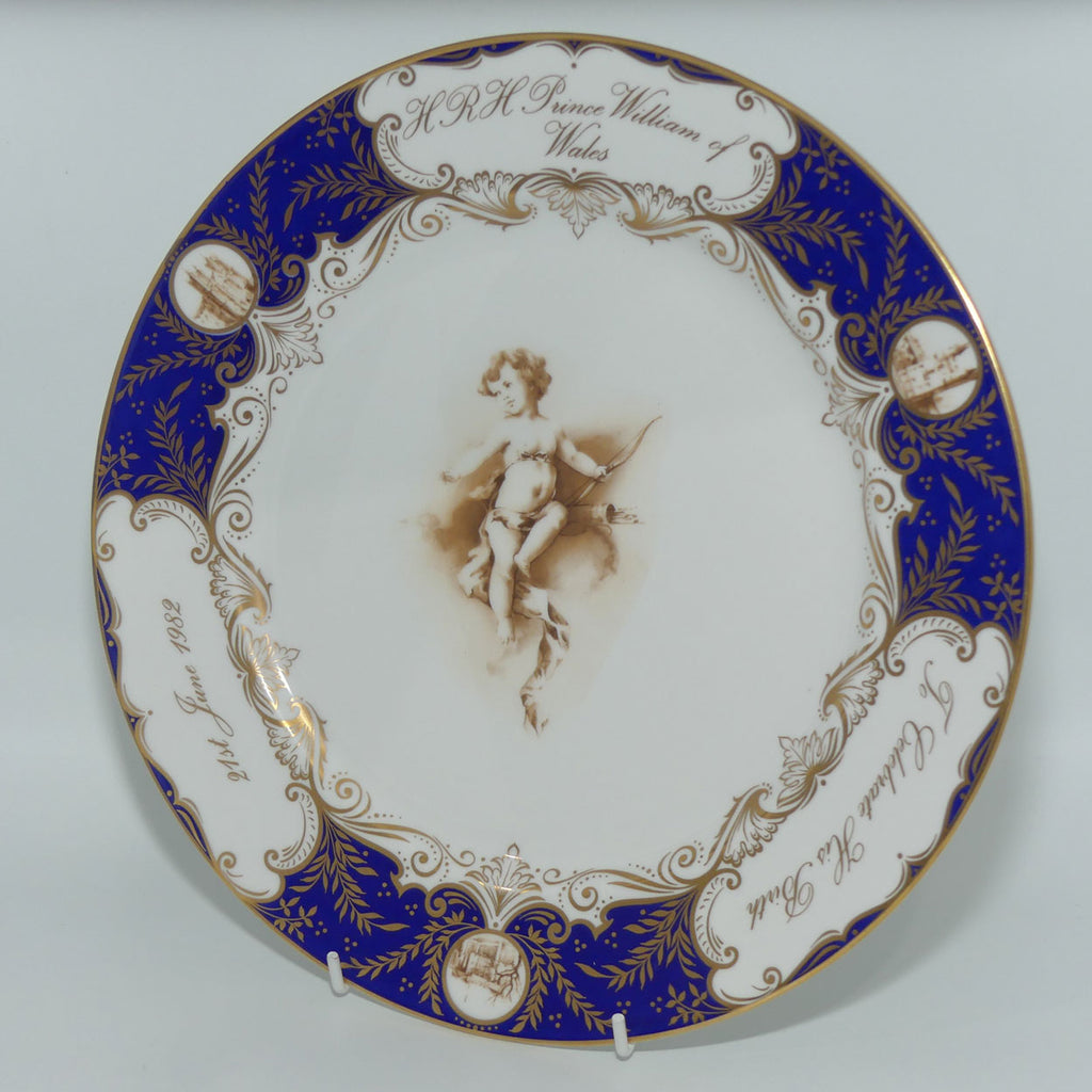 Royal Stafford Bone China plate | HRH Prince William of Wales Birth Commemorative 21st June 1982