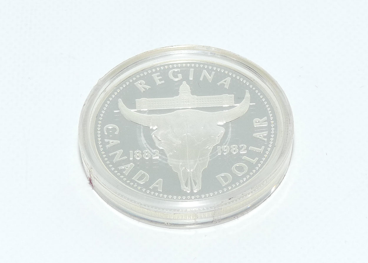 Canada 1982 | Regina 1882 - 1982 $1 Proof coin