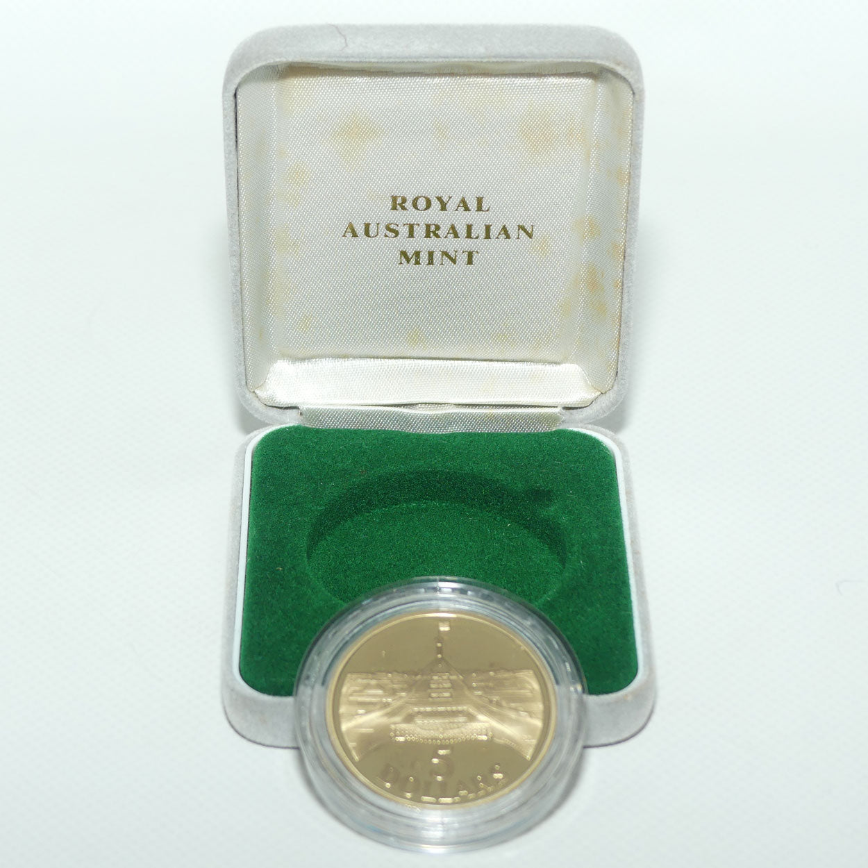 RAM 1988 $5 Proof Coin | Australian BiCentenary New Parliament House