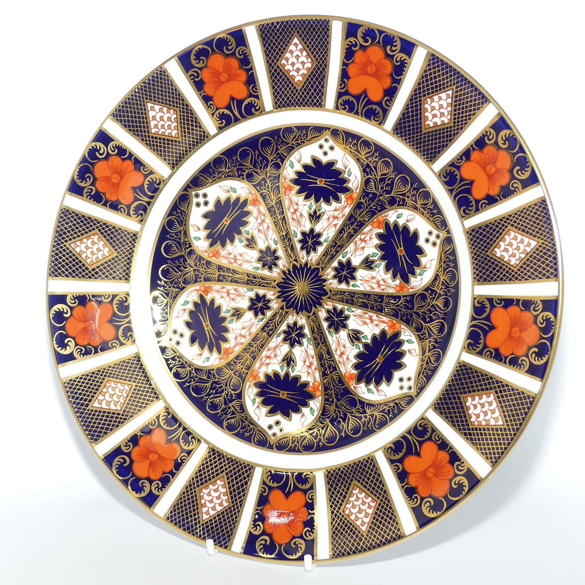 Royal Crown Derby Old Imari 1128 plate | 27cm diam | c.1991