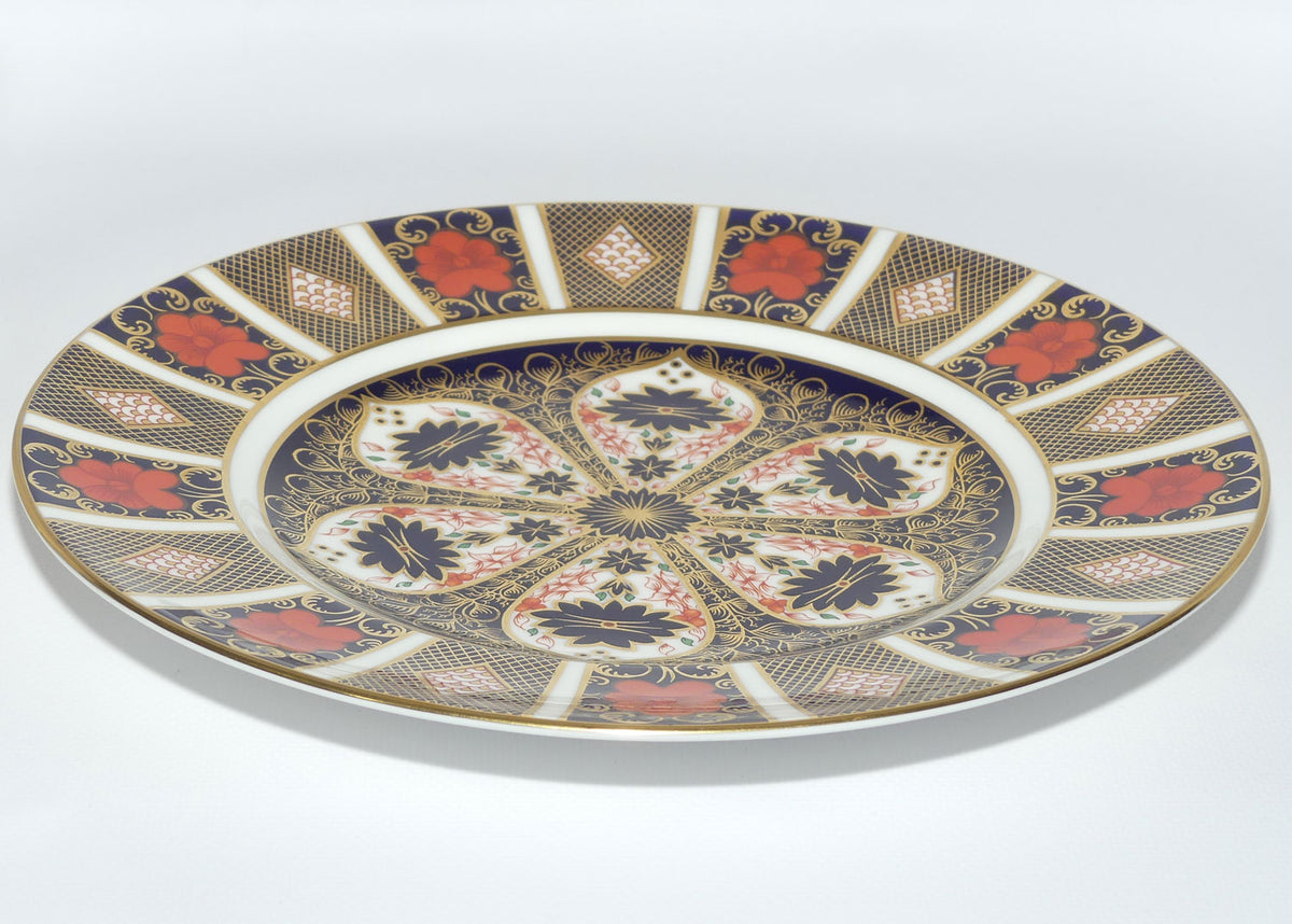 Royal Crown Derby Old Imari 1128 plate | 27cm diam | c.1991