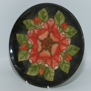 Moorcroft Annual Year plate | 1991 Tudor Rose | Ltd Ed | Boxed