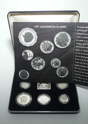 RAM 1991 Proof Masterpieces in Silver | Silver Jubilee Set | Proof Silver