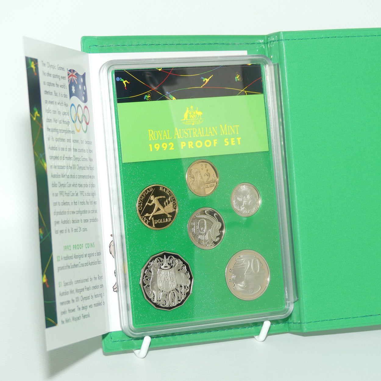 RAM 1992 Proof Coin Set | Featuring Barcelona Olympics $1 coin