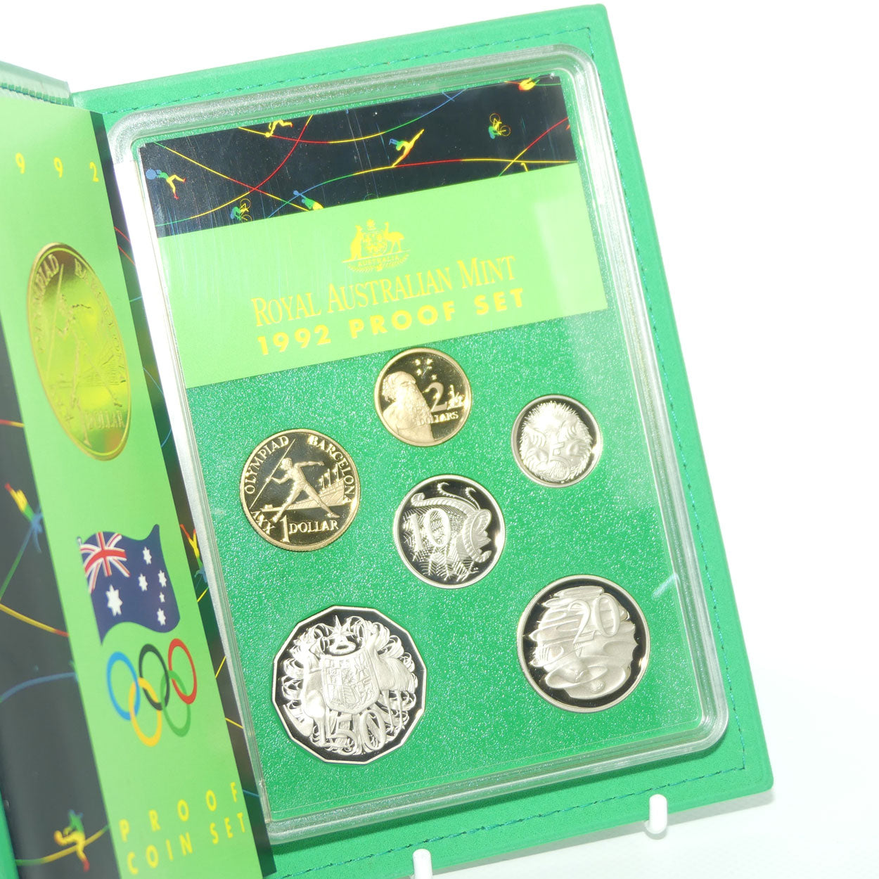 RAM 1992 Proof Coin Set | Featuring Barcelona Olympics $1 coin | Set #2