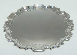 Whitehill Sterling Silver Chippendale business card tray | Sheffield 1992 | Boxed | 117gms