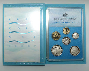 RAM 1993 Proof Set | Six Coin Set including Landcare $1 coin