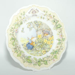 Royal Doulton Brambly Hedge Giftware | Year Plates | 1996 | 20cm