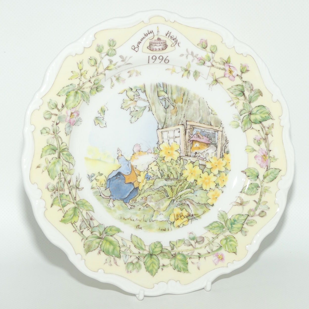 Royal Doulton Brambly Hedge Giftware | Year Plates | 1996 | 20cm | boxed