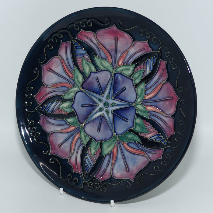 Moorcroft Annual Year plate | 1996 Morning Glory | Ltd Ed | Boxed