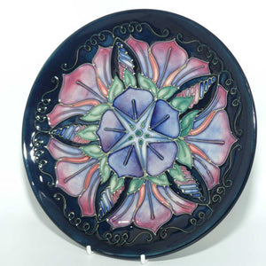 Moorcroft Annual Year plate | 1996 Morning Glory | Ltd Ed | Boxed