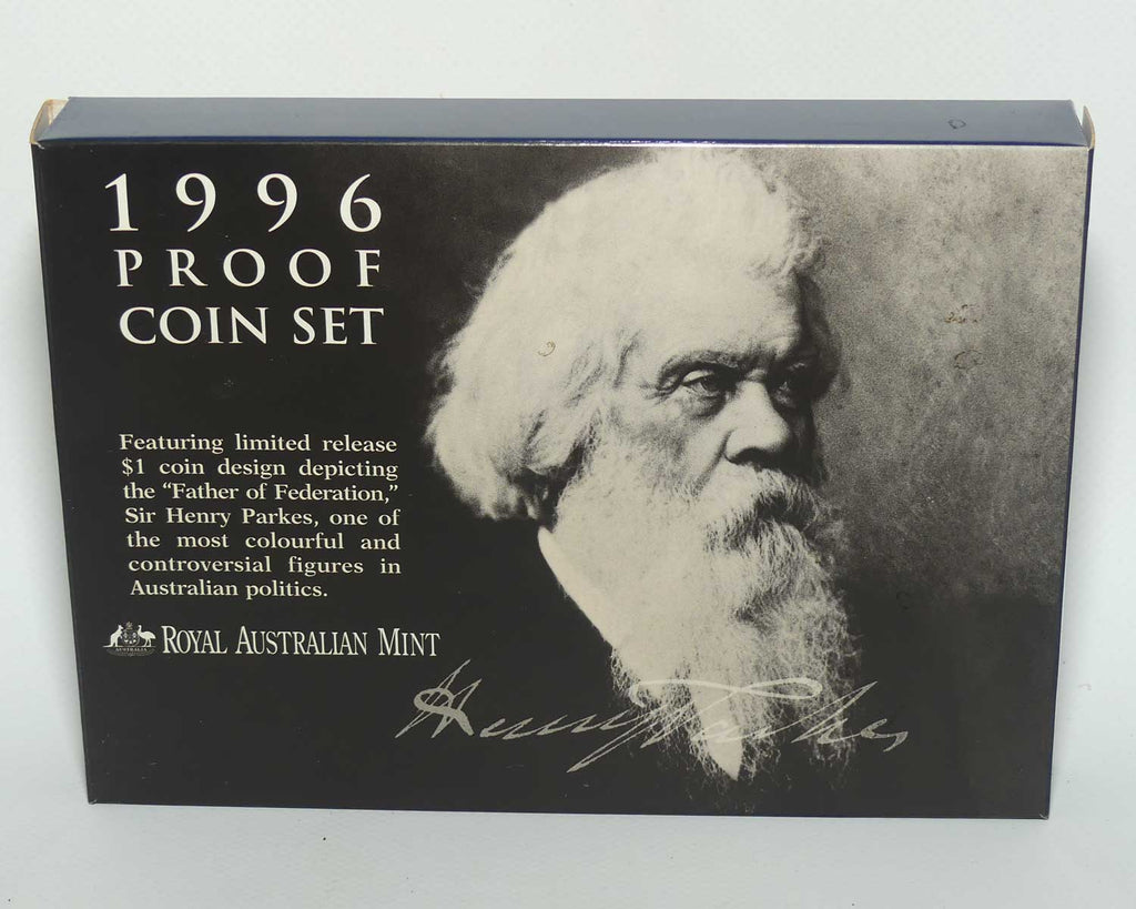 RAM 1996 Proof Set | Six Coin Set including Sir Henry Parkes Father of Federation $1