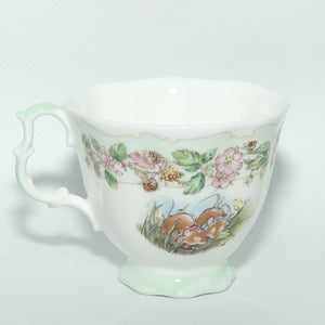 Royal Doulton Brambly Hedge Giftware | Year Cups and Saucers | 1997 tea duo | boxed