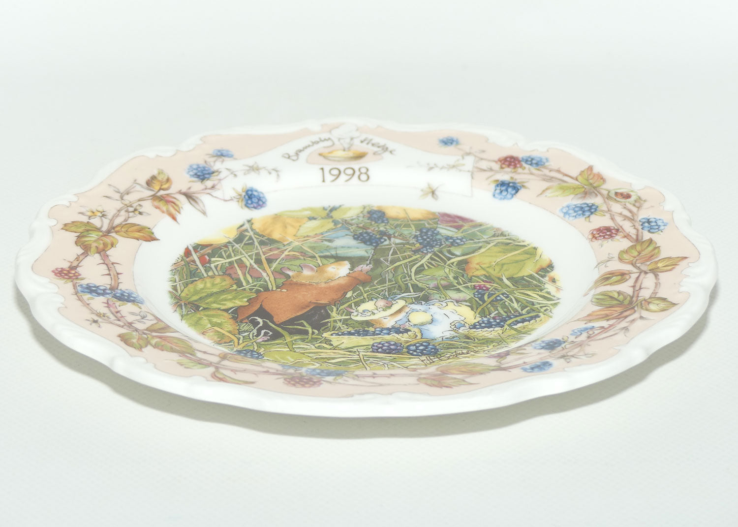 Royal Doulton Brambly Hedge Giftware | Year Plates | 1998 | 20cm | boxed | #2