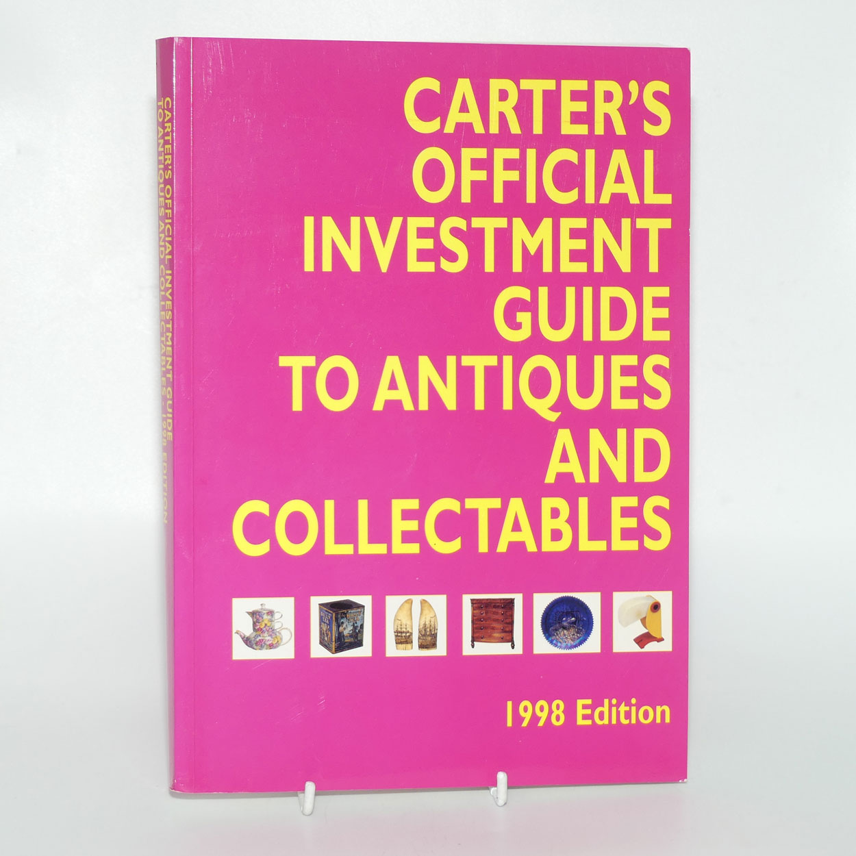 1998 Reference Book | Carter's Official Investment Guide to Antiques and Collectables | paperback