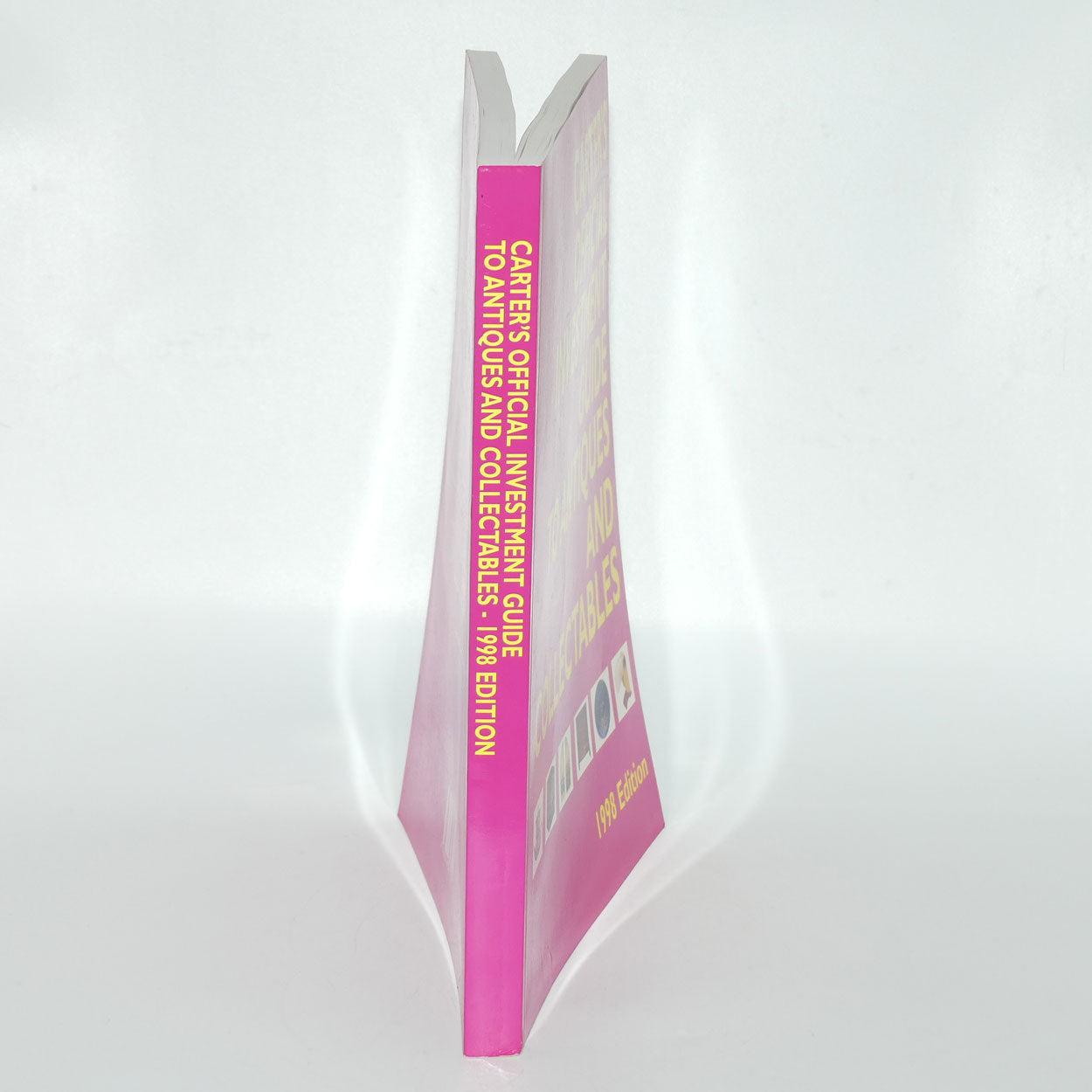 1998 Reference Book | Carter's Official Investment Guide to Antiques and Collectables | paperback