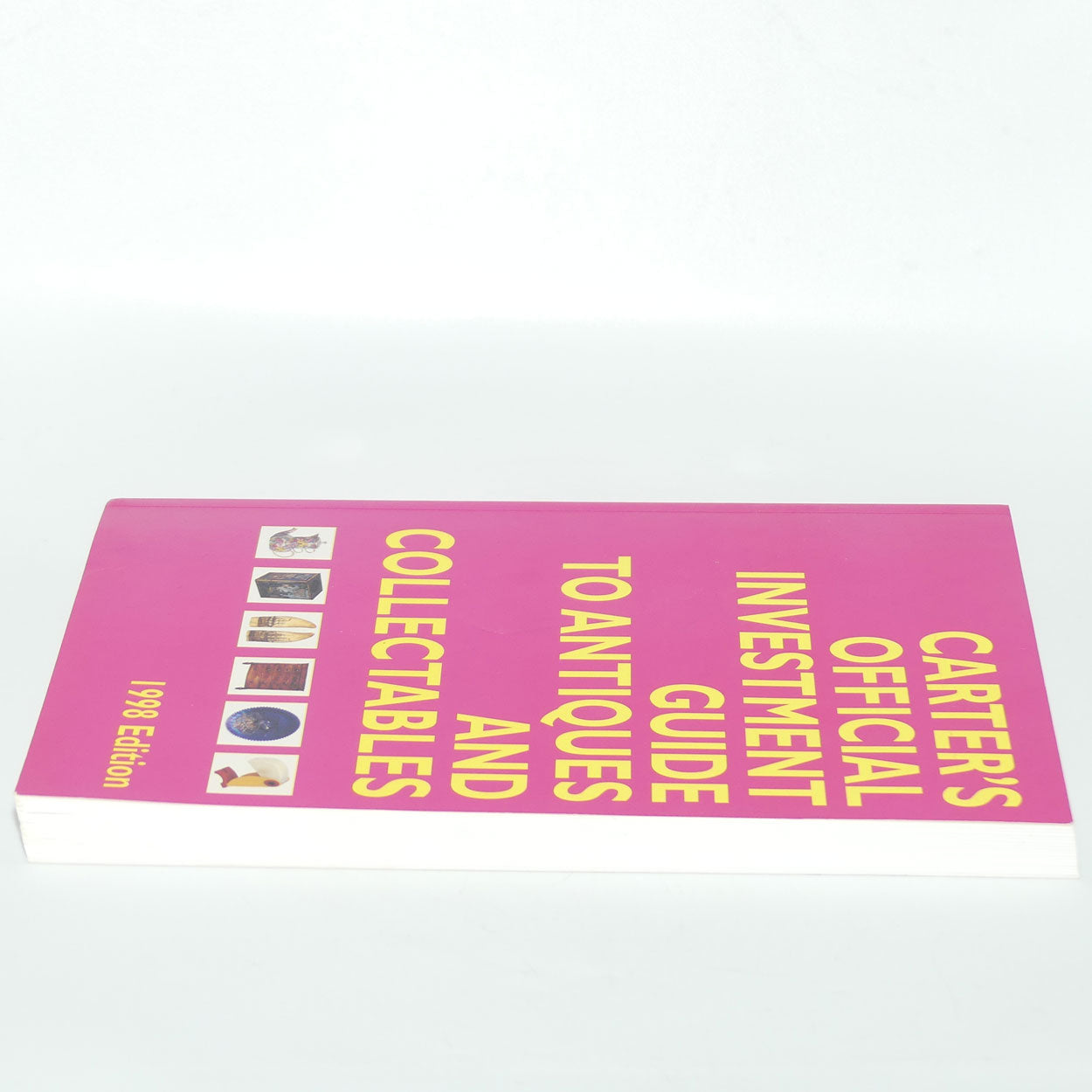 1998 Reference Book | Carter's Official Investment Guide to Antiques and Collectables | paperback