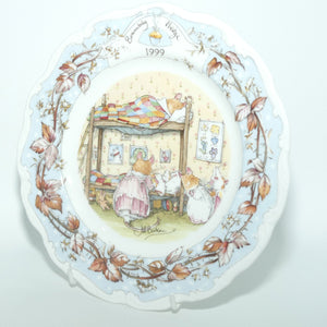 Royal Doulton Brambly Hedge Giftware | Year Plates | 1999