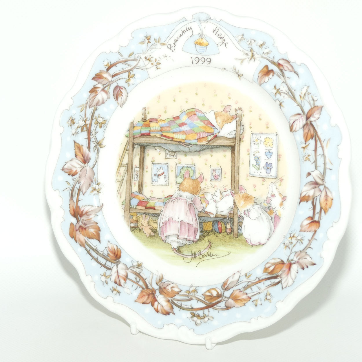 Royal Doulton Brambly Hedge Giftware | Year Plates | 1999 | 20cm | boxed