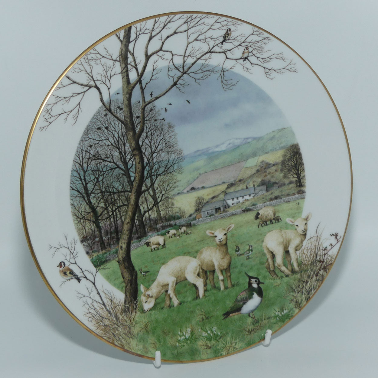 Royal Worcester for Franklin Porcelain | Peter Barnett | Months series