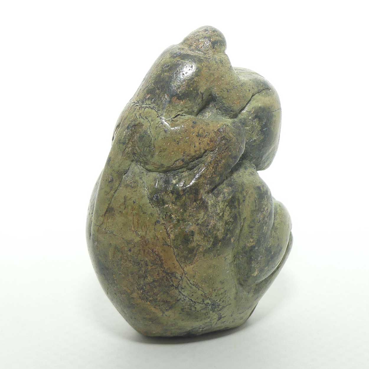 Carved Stone Monkeys | Mother and Baby