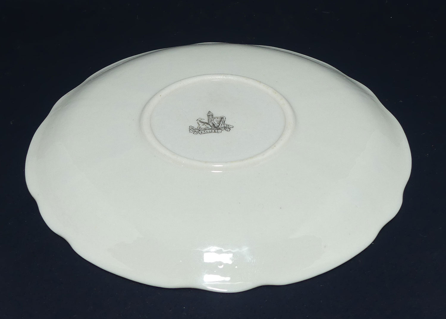 Belleek Echinus pattern | Gilt Trim trio #4 | 1st Black Mark