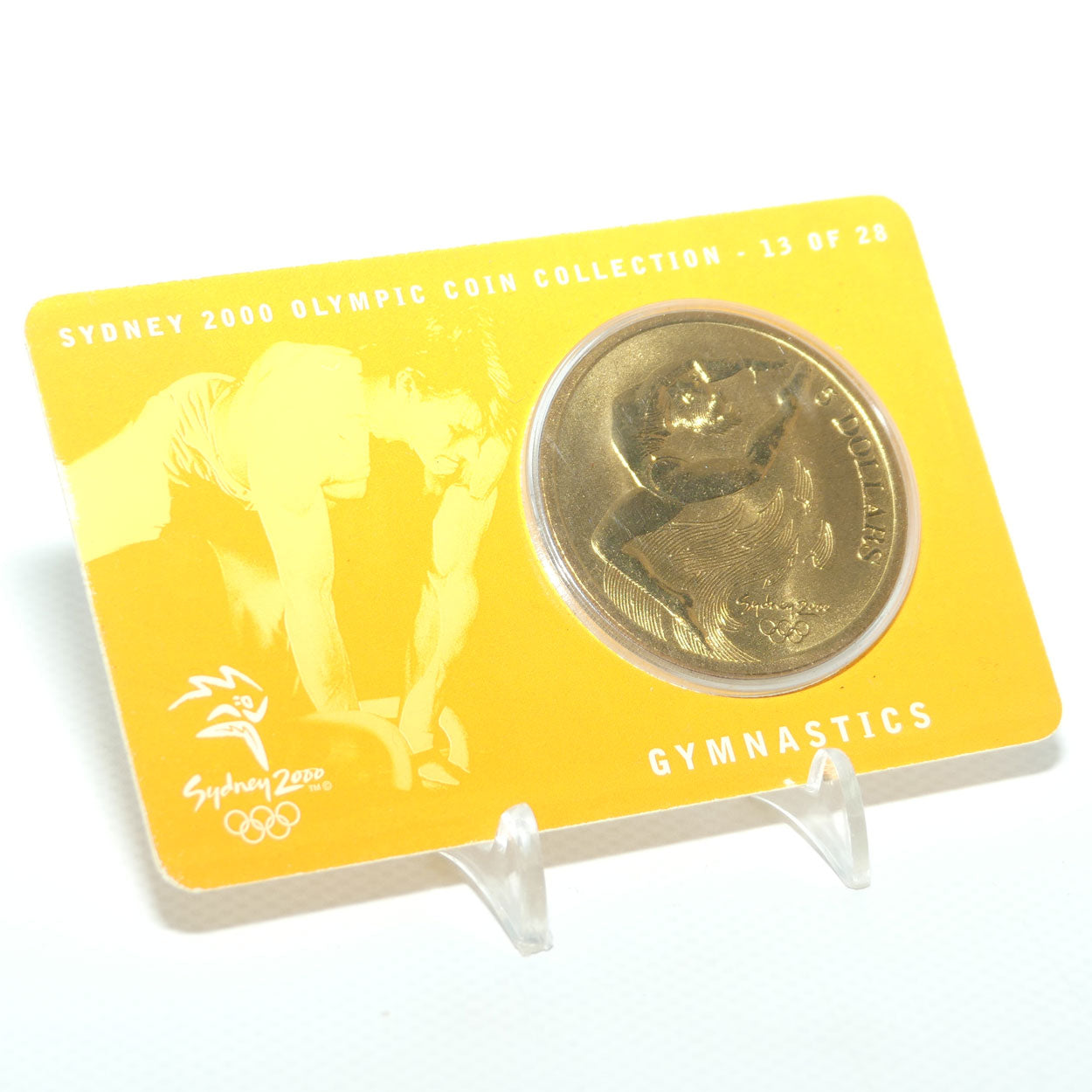 2000 RAM $5 Sydney 2000 Olympic Coin | #13 | Gymnastics | Uncirculated