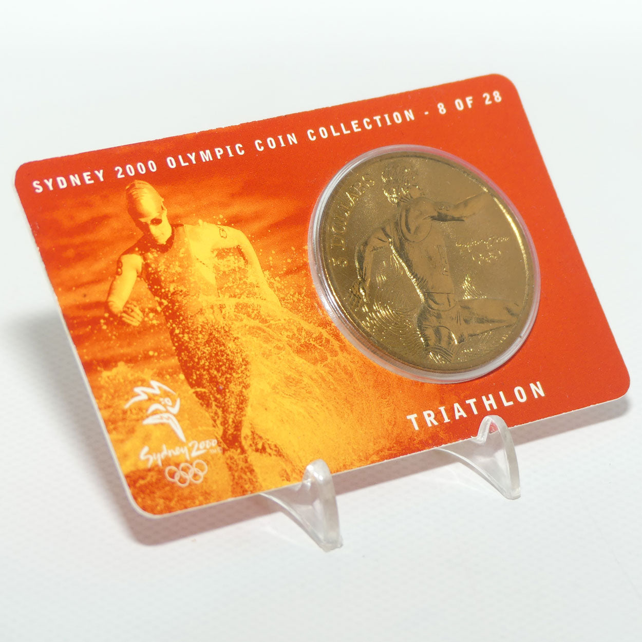 2000 RAM $5 Sydney 2000 Olympic Coin | #8 | Triathlon | Uncirculated