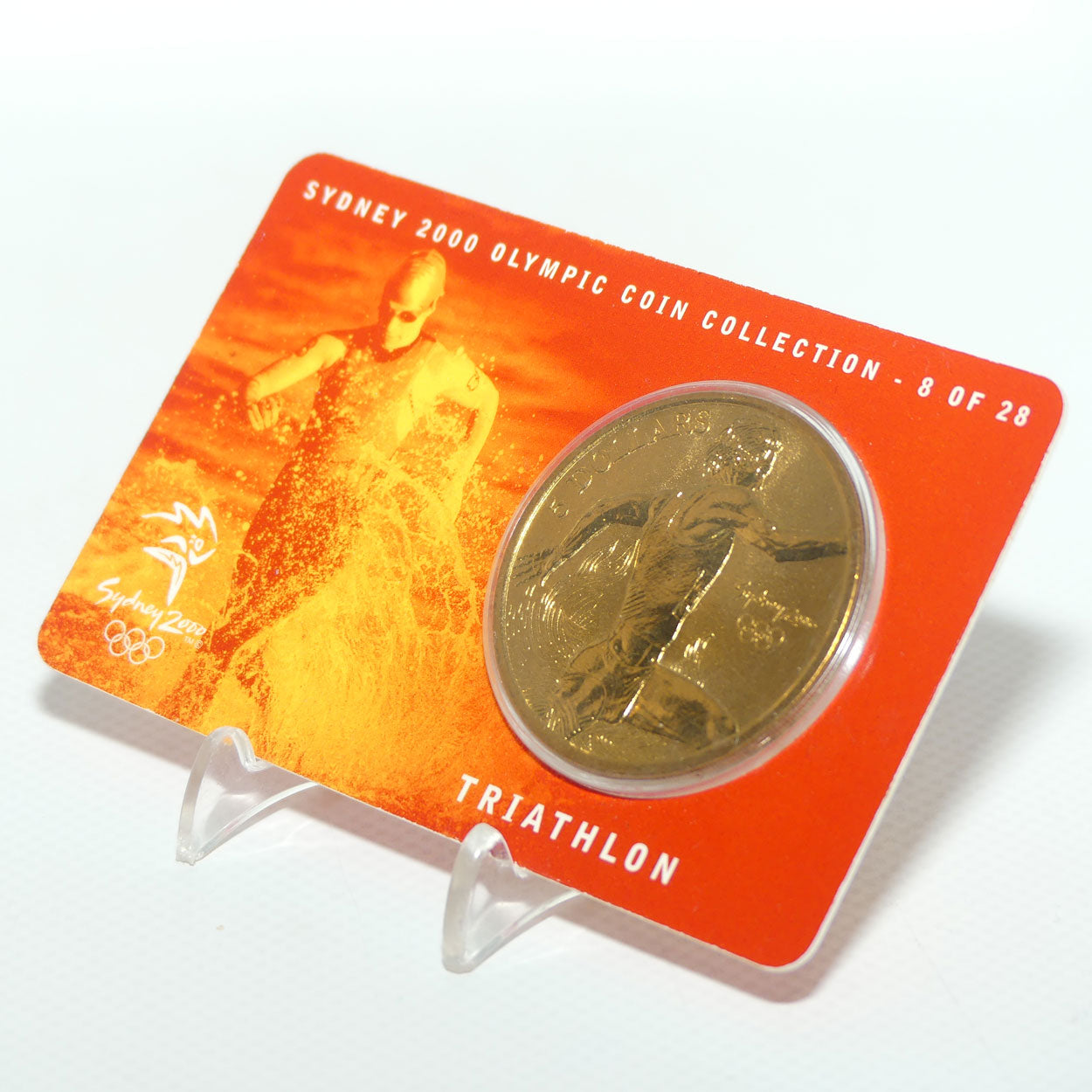 2000 RAM $5 Sydney 2000 Olympic Coin | #8 | Triathlon | Uncirculated