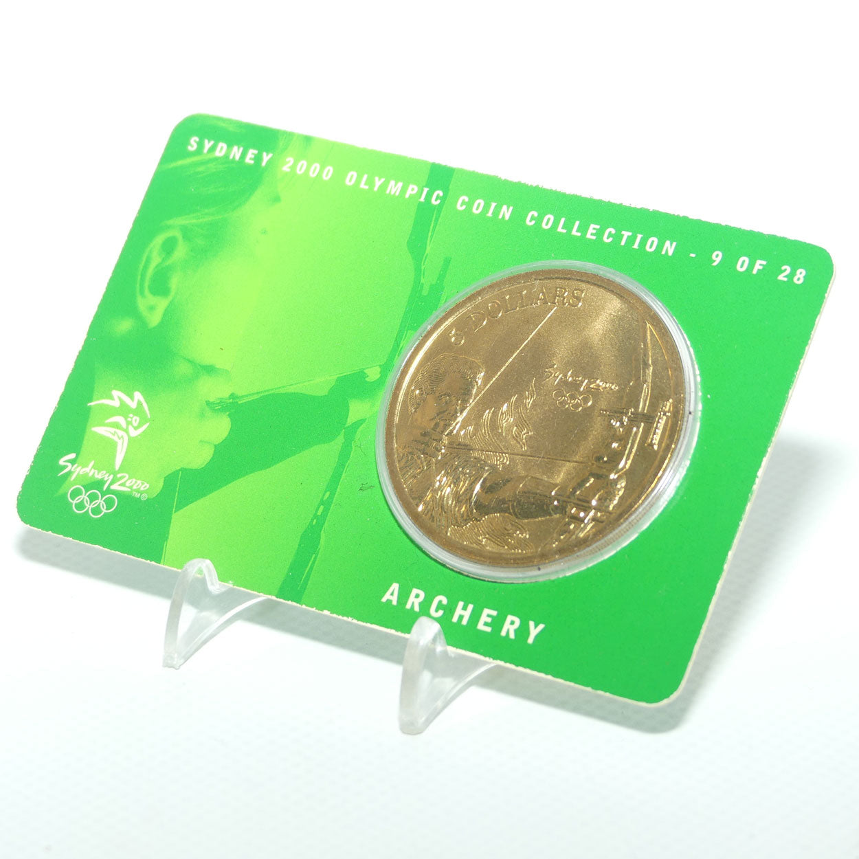 2000 RAM $5 Sydney 2000 Olympic Coin | #9 | Archery | Uncirculated