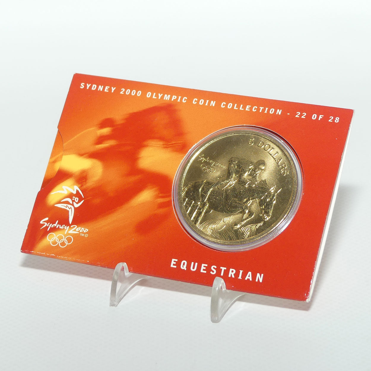 2000 RAM $5 Sydney 2000 Olympic Coin | Equestrian | Uncirculated