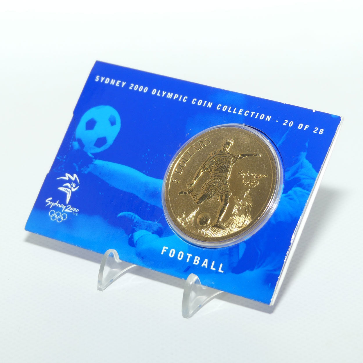 2000 RAM $5 Sydney 2000 Olympic Coin | Football | Uncirculated