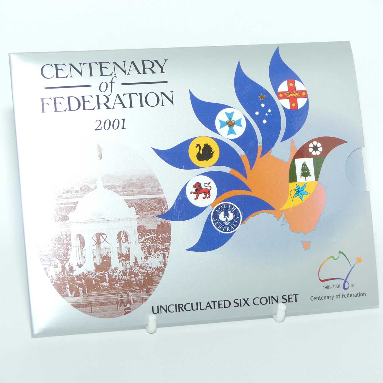 RAM 2001 Uncirculated Mint Coin set | 6 coin set | Centenary of Federation