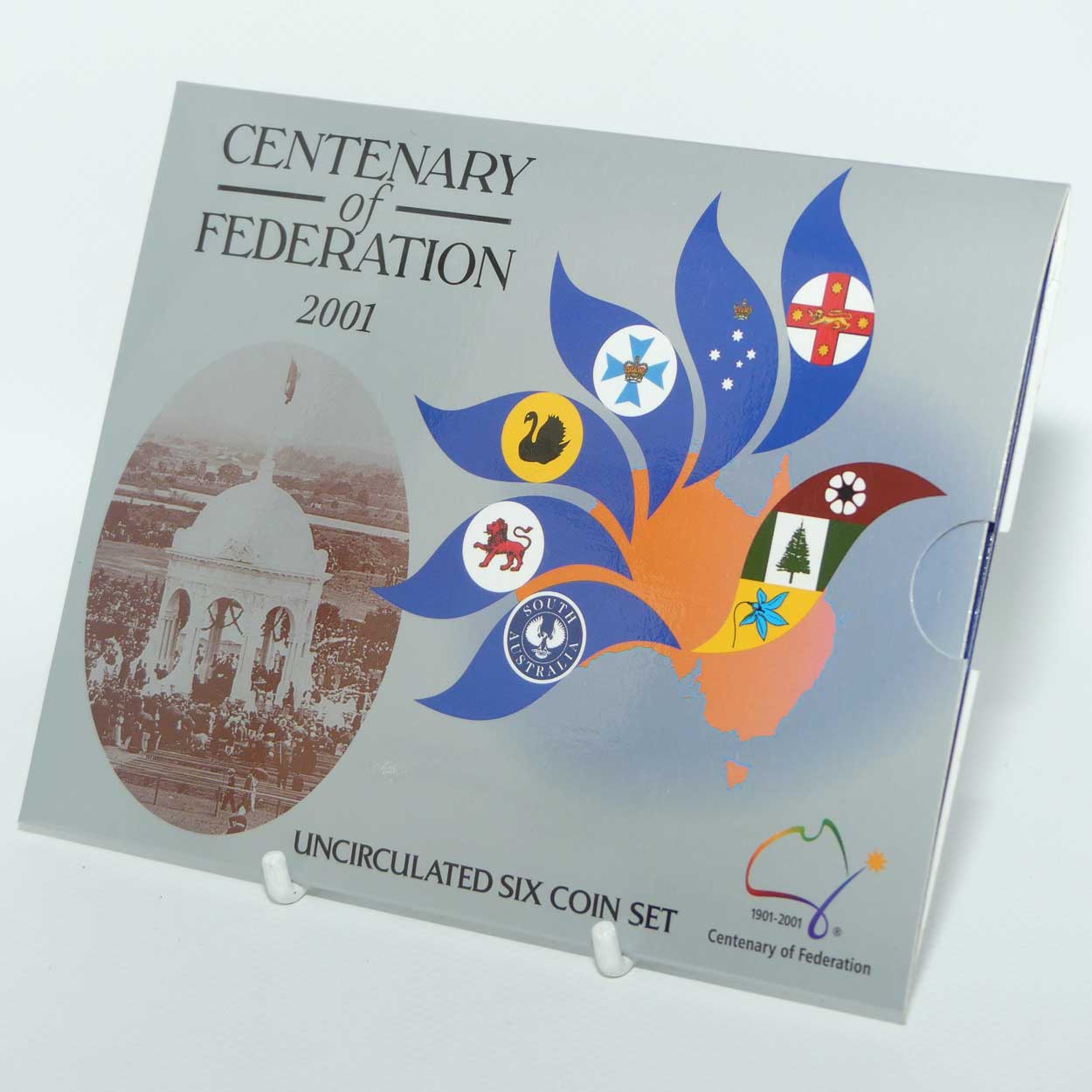 RAM 2001 Uncirculated Mint Coin set | 6 coin set | Centenary of Federation