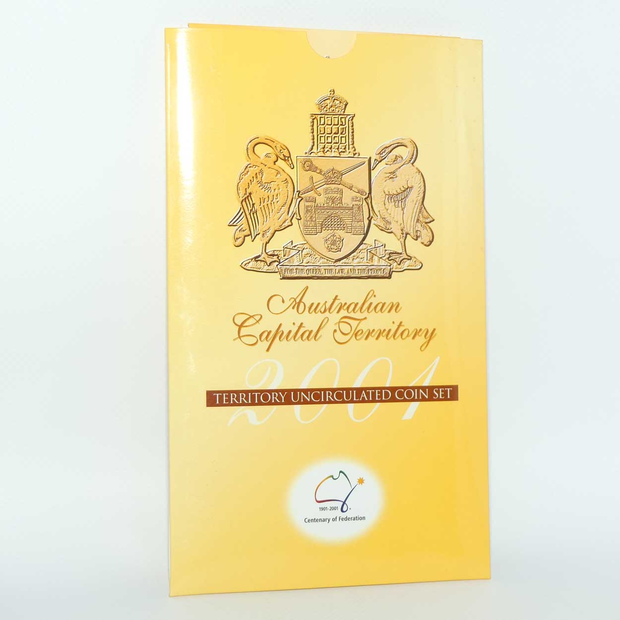 RAM 2001 Three Coin Territory Uncirculated set | Centenary of Federation Mint Set | Australian Capital Territory