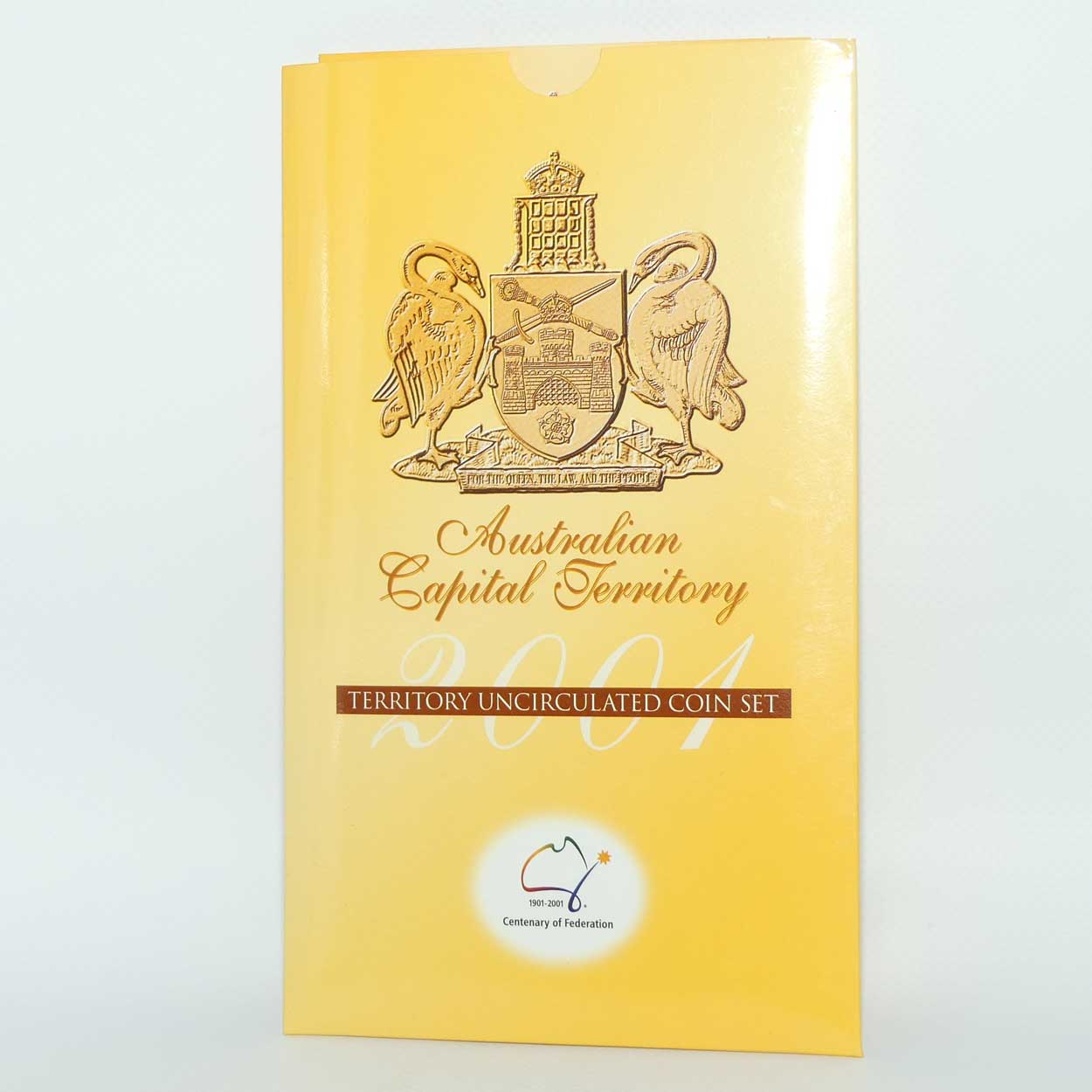 RAM 2001 Three Coin Territory Uncirculated set | Centenary of Federation Mint Set | Australian Capital Territory