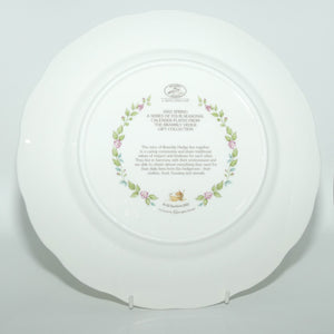 Royal Doulton Brambly Hedge Giftware | Seasonal Calender Plate | Spring 2002 | 26.5cm