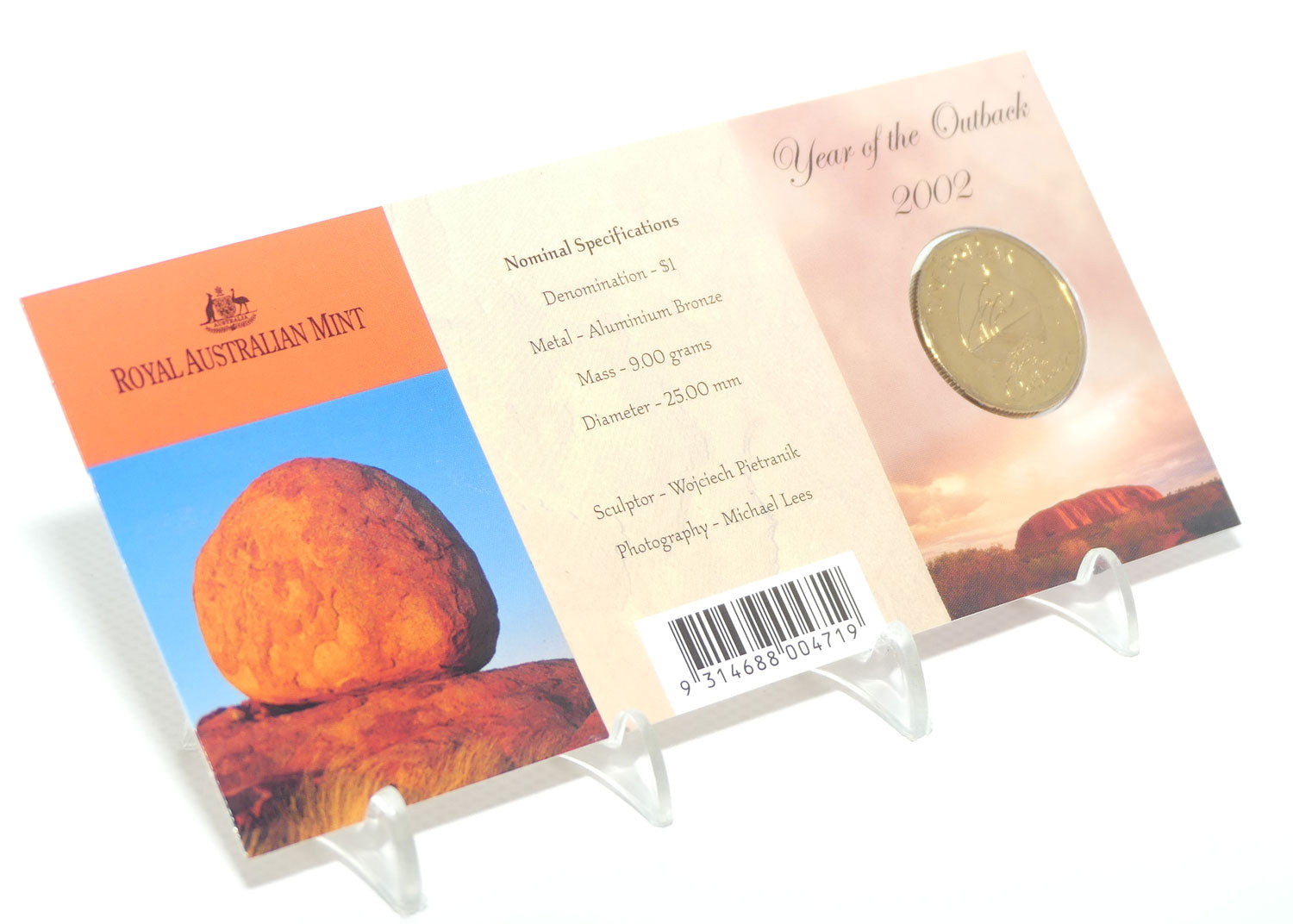 2002 RAM $1 Year of the Outback | C mintmark | Uncirculated