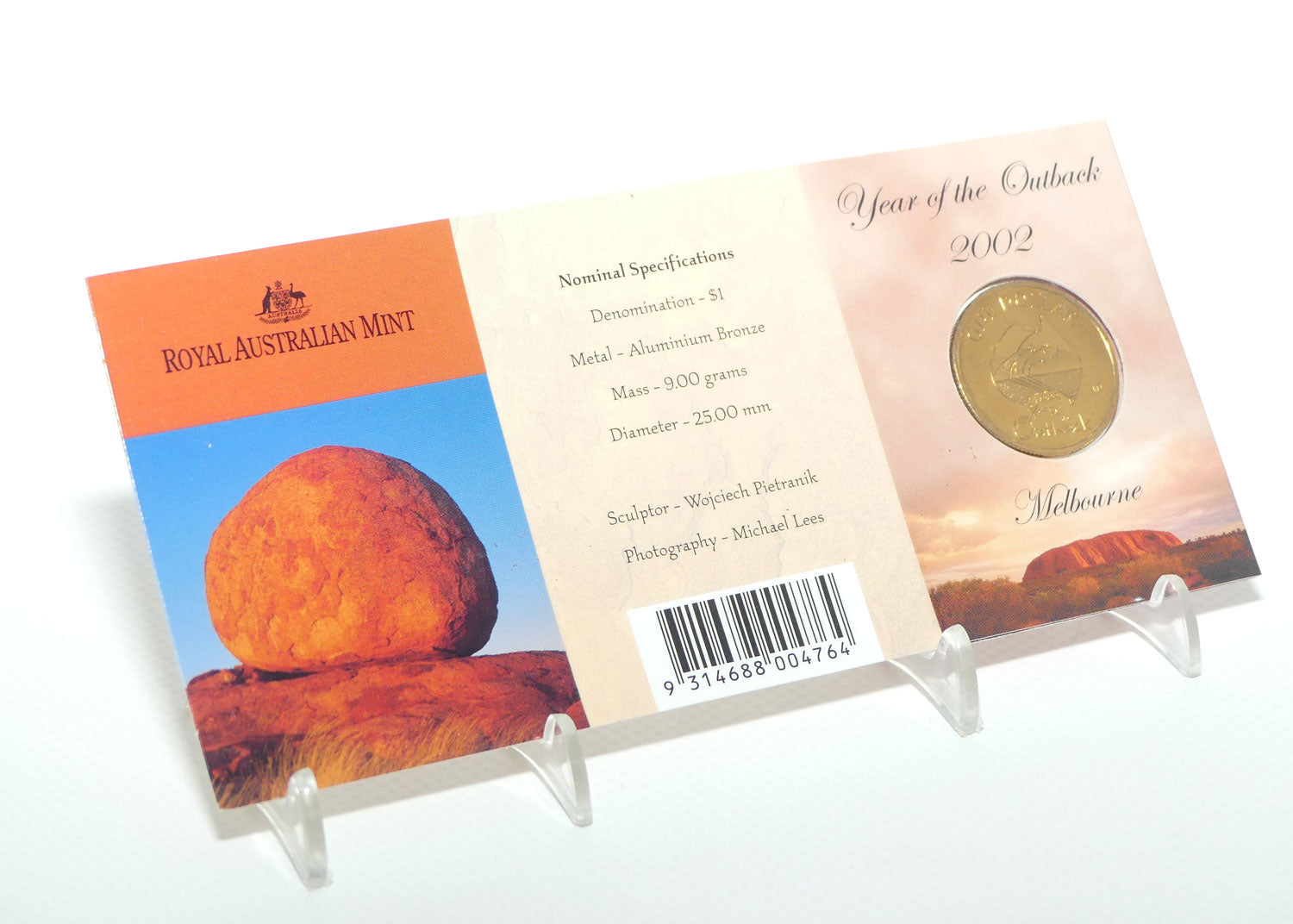 2002 RAM $1 Year of the Outback | M mintmark | Uncirculated